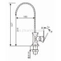 Faucet de calidad Latón de latón fregadero mezclador grifo giratorio